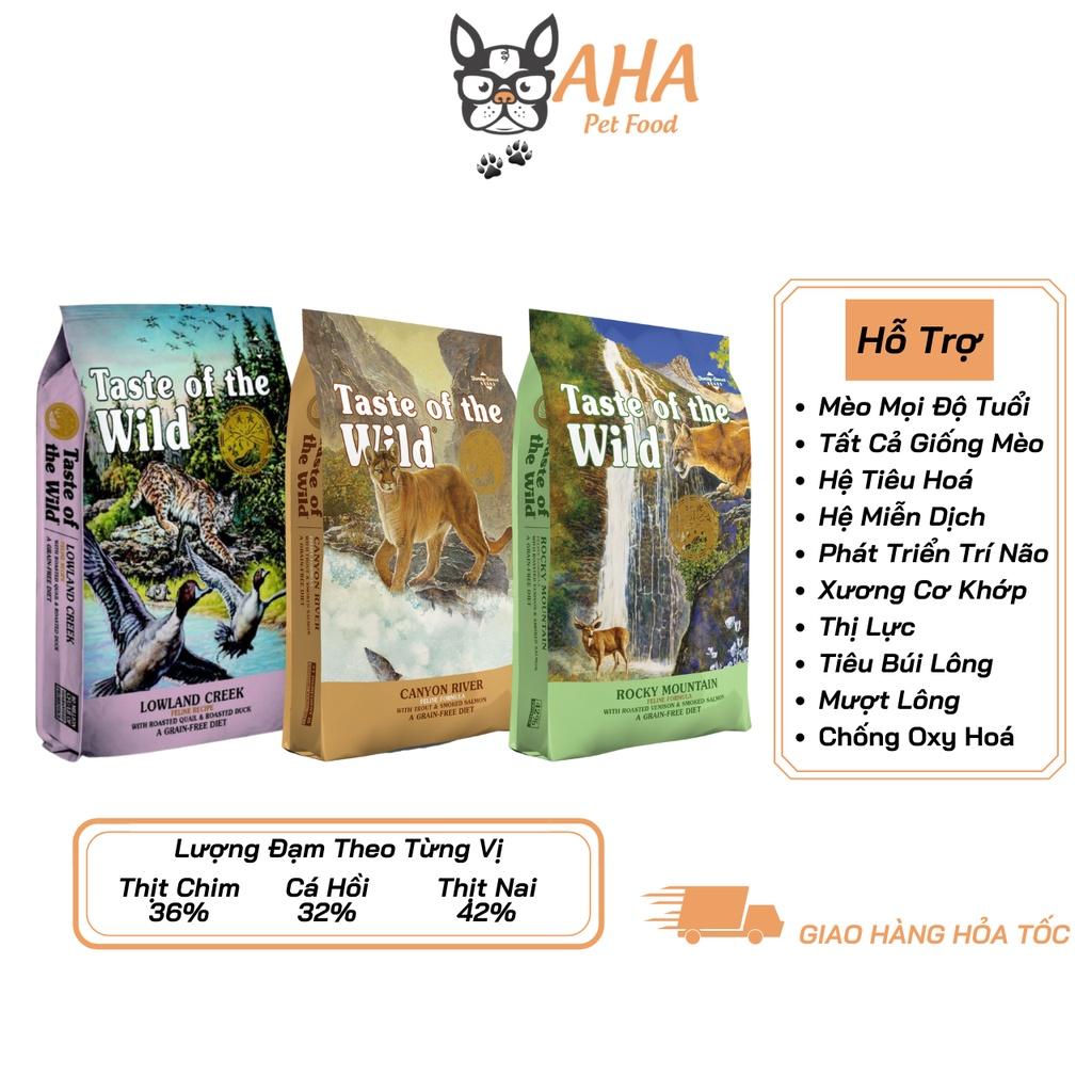 Thức Ăn Cho Mèo - Taste Of The Wild - Có 3 Vị