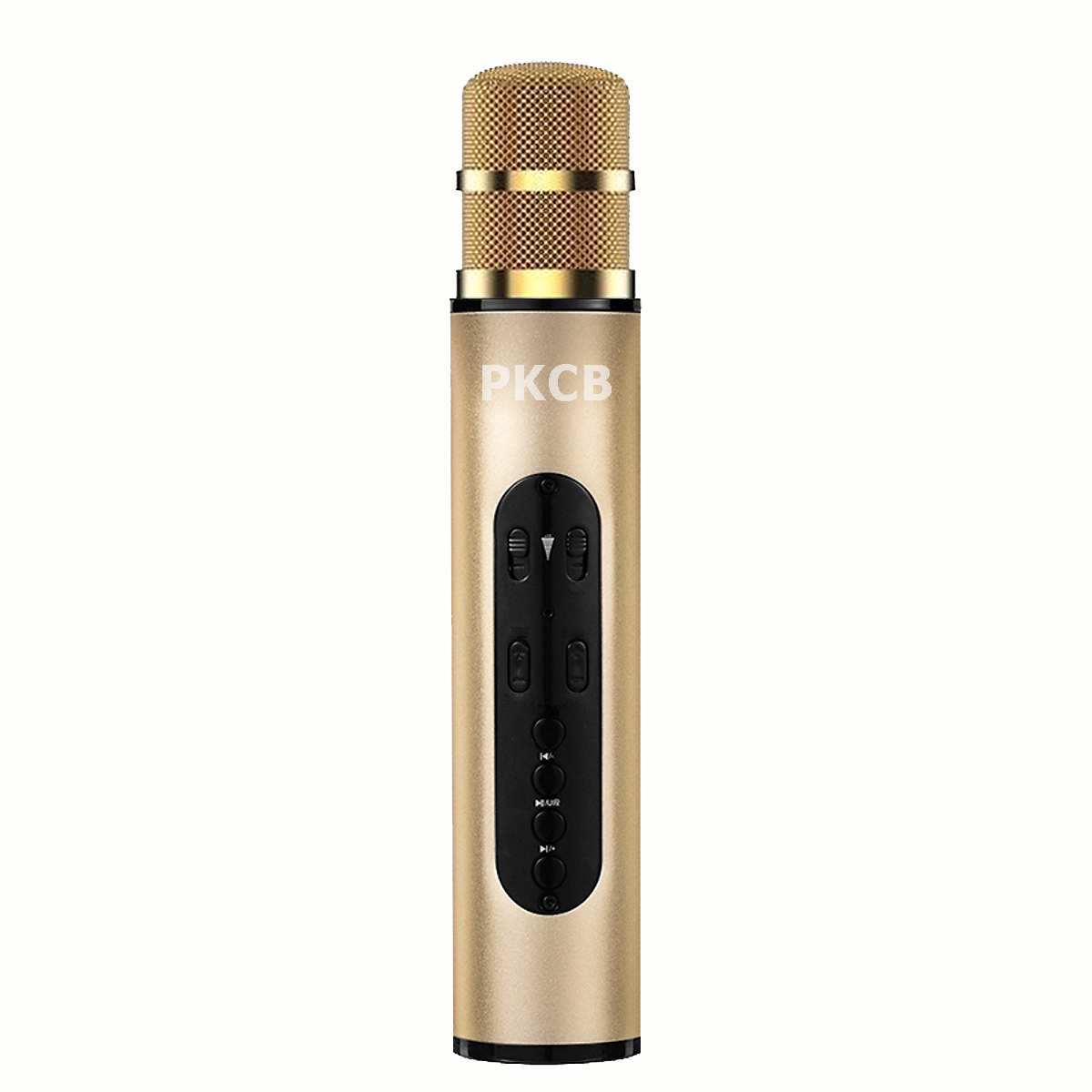 Micro Bluetooth không dây Karaoke hút âm siêu nhẹ cao cấp PKCB cho điện thoại - Hàng Chính Hãng