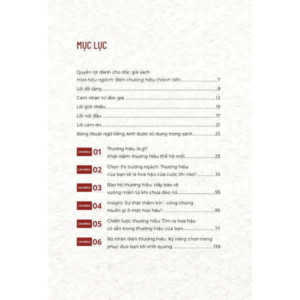 Hoa Hậu Ngách - Book 1 - Biến Thương Hiệu Thành Tiền - Bí Quyết Chiến Thắng Mọi Thị Trường