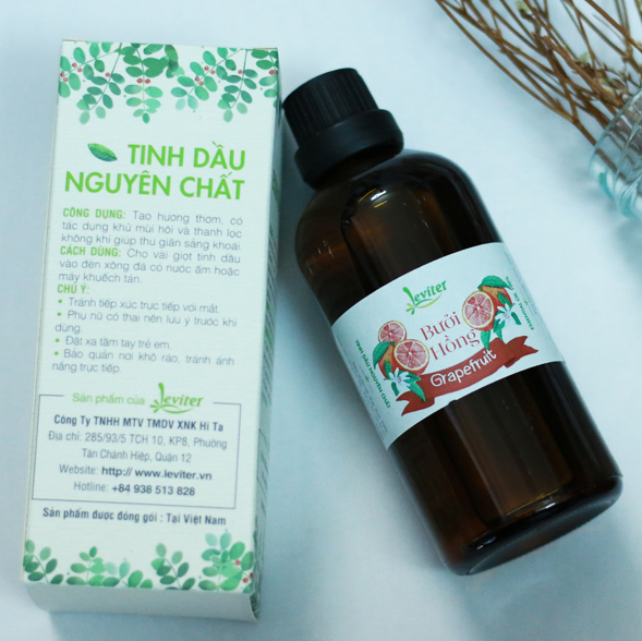 Tinh Dầu Leviter Bưởi Hồng (100ml)