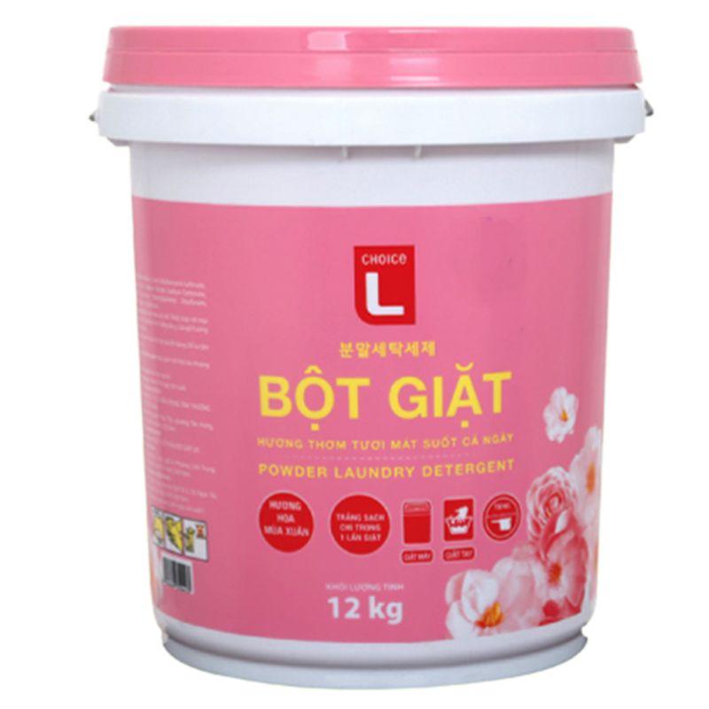 Bột Giặt Cực Đã Choice L Soffy Thùng 12KG – 8934669350423