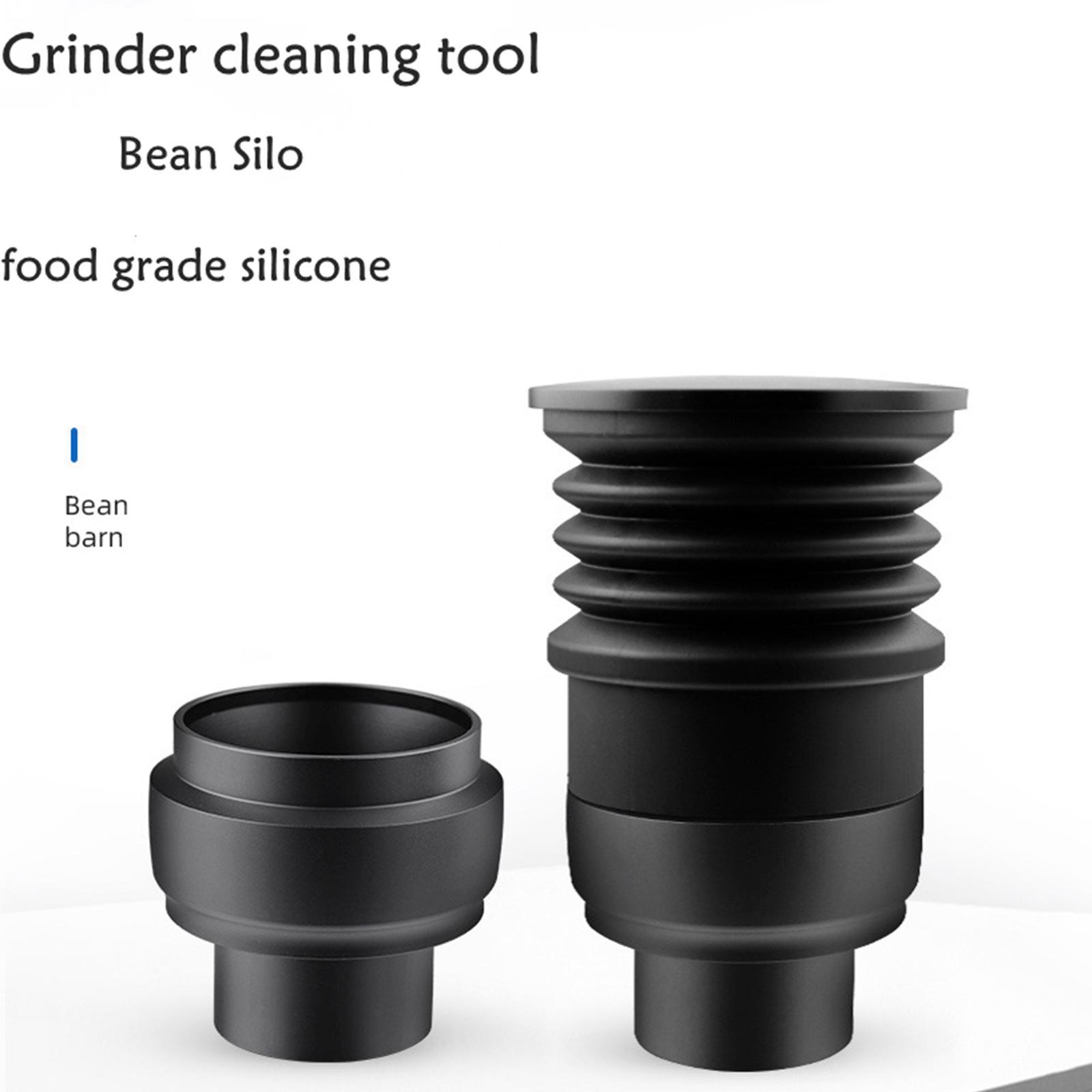 Single Dose Hopper with Silicone Bellow Blowing Bean Bin for V- 64
