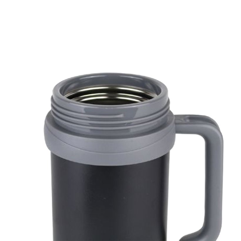 Bình Giữ Nhiệt Lock&amp;Lock New Basic Table màu đen LHC4026B 500ml - Hàng chính hãng, nắp bình 3 lớp tiện lợi - JoyMall