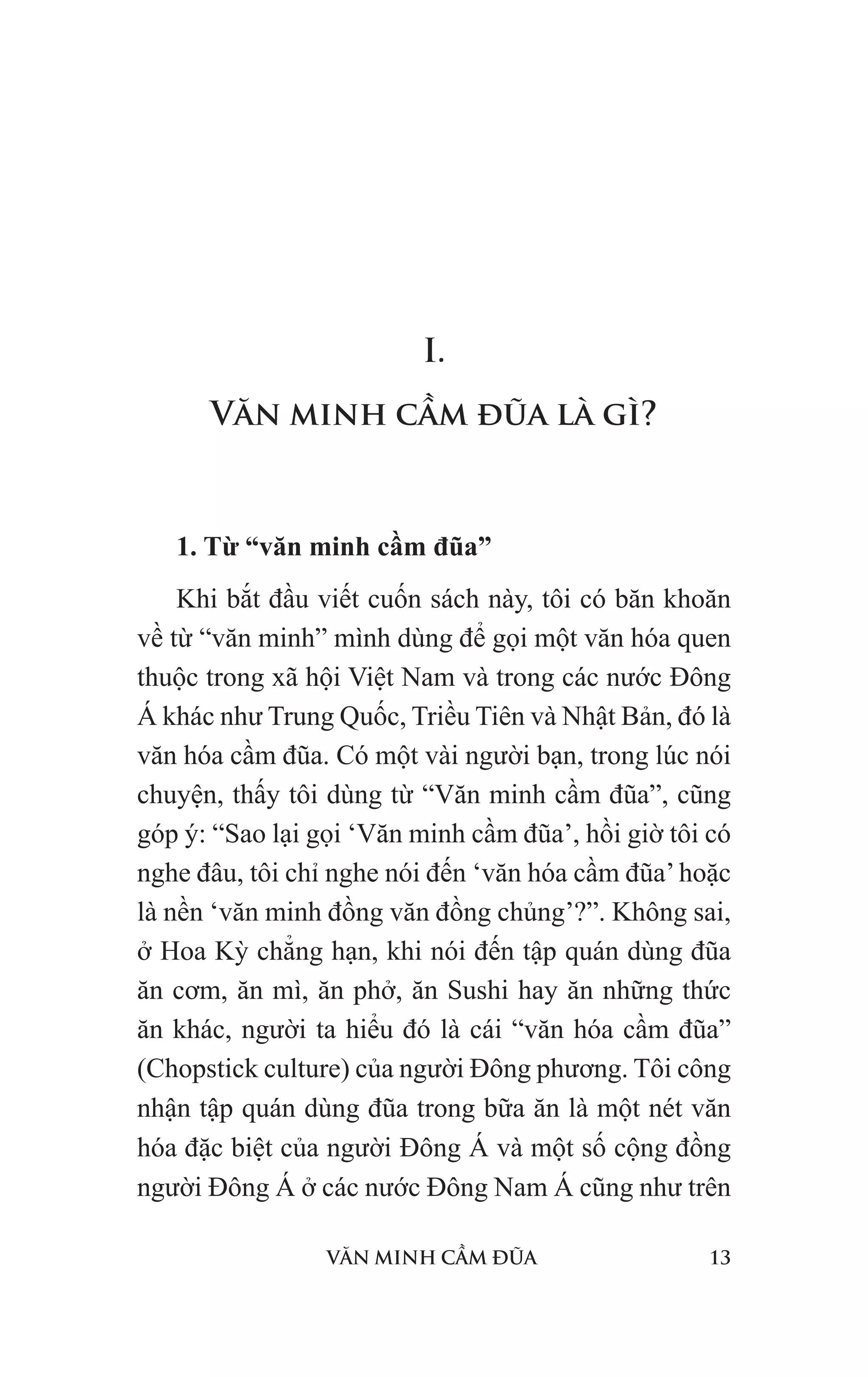 Văn Minh Cầm Đũa - Những Tương Đồng Trong Văn Hóa Xã Hội Các Nước