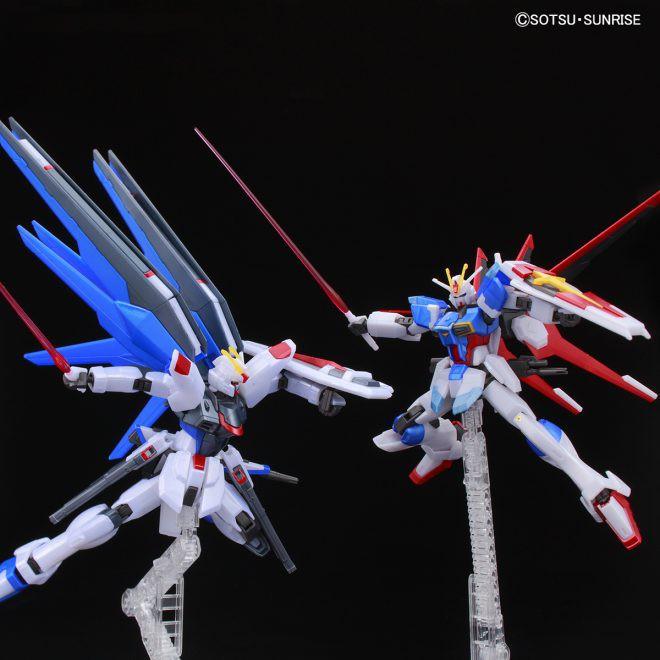 Bộ đồ chơi mô hình lắp ráp HG 1/144 STRIKE FREEDOM GUNDAM vs FORCE IMPULSE GUNDAM