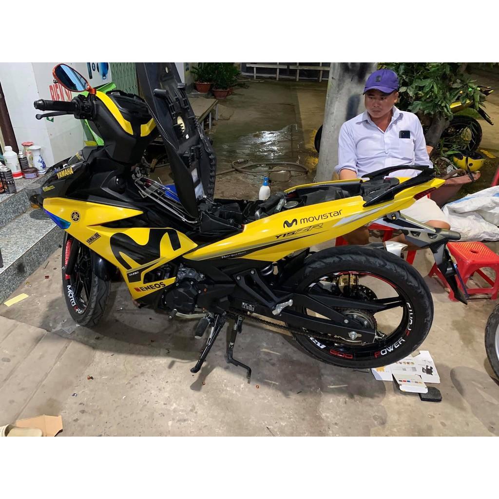 Tem rời Exciter 150 Movistar Vàng đen