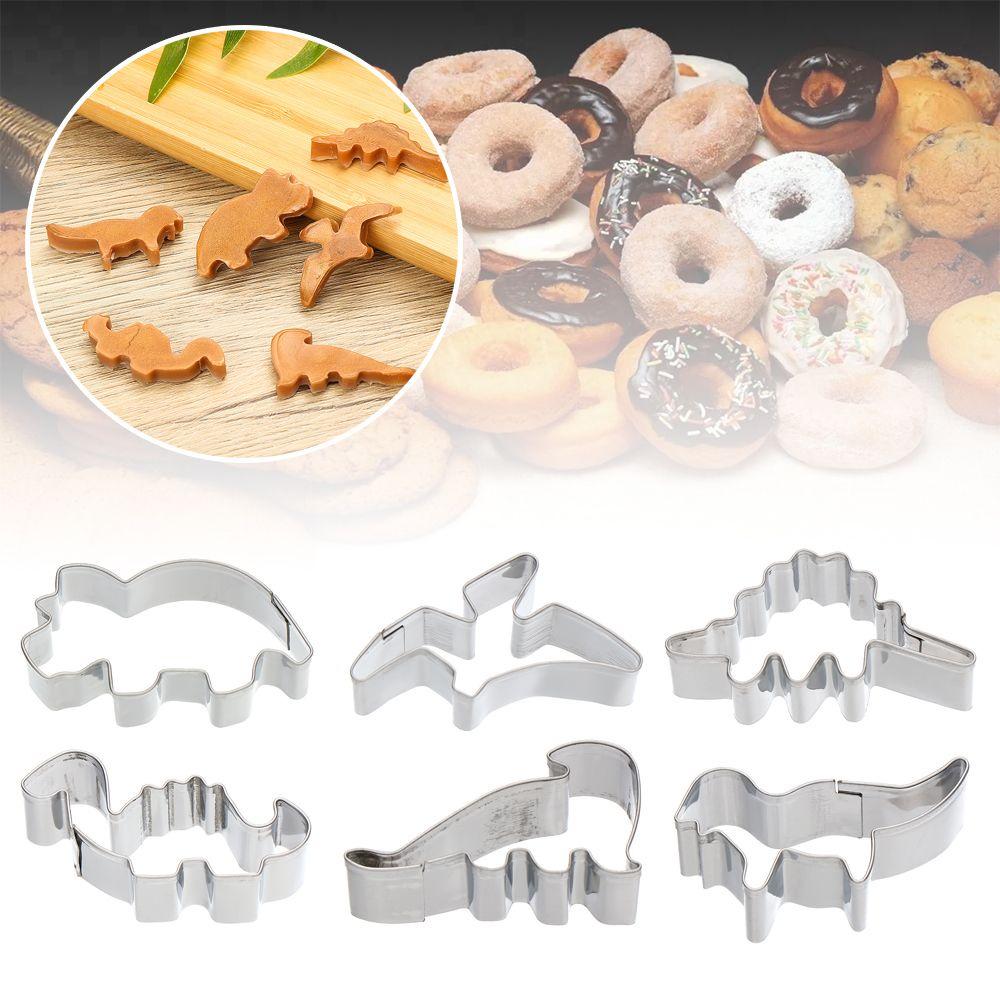 ☆YOLA☆ Cake Decor Tool Dinosaur Mold Dessert Cartoon Cookie Biscuit Embossing Mould Sugarcraft Soap Baking Fondant Mould