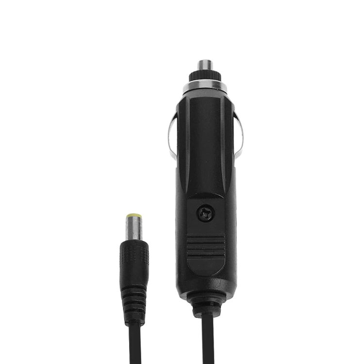 Dây nguồn ôtô xe máy 12V 24V 120W đuôi đực jack DC đực 5.5x2.1 mm