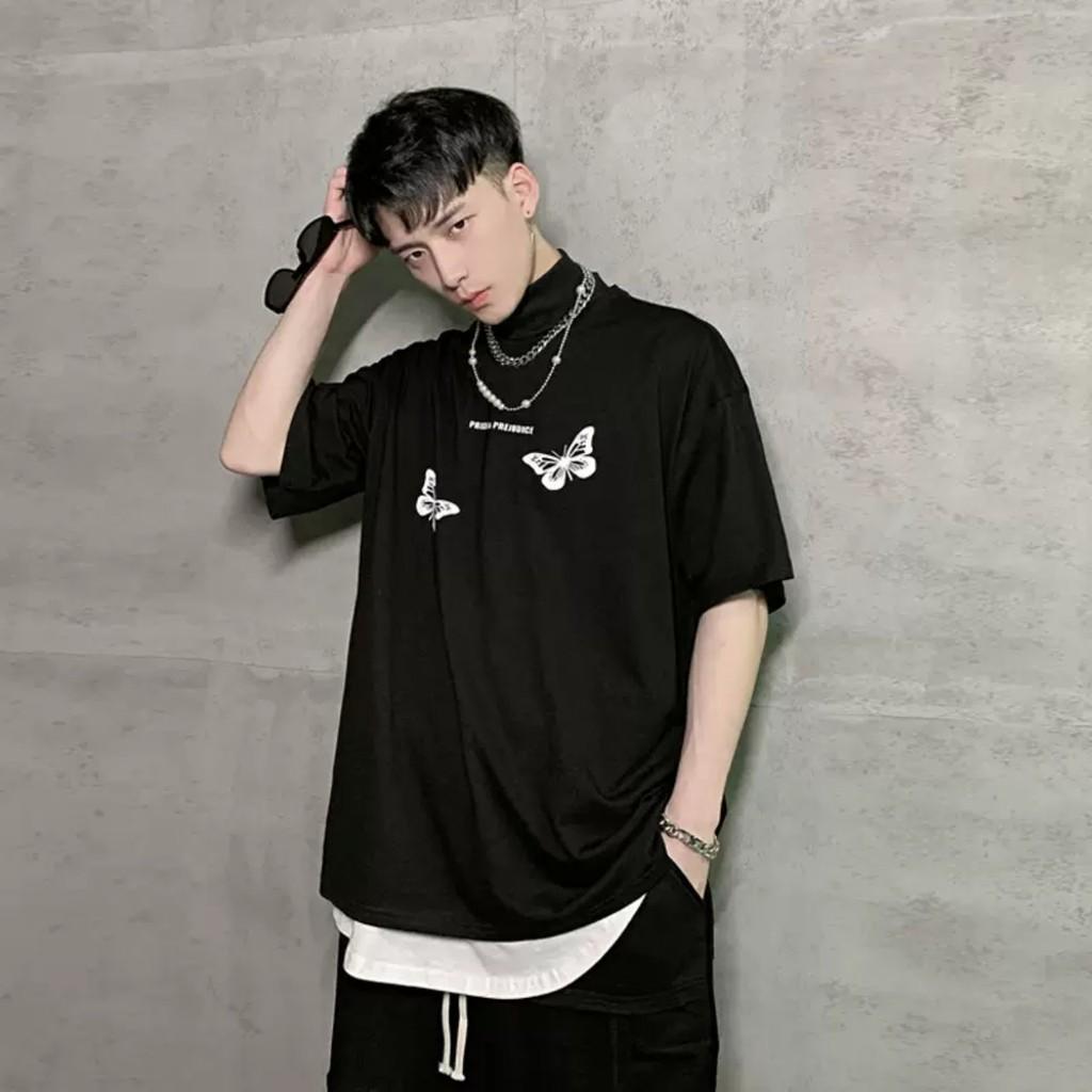 Áo thun nam đẹp ️️ Bướm bướm price in Phản quang ️ chất vải cotton chất mịn tốt aothununisex aophongnam