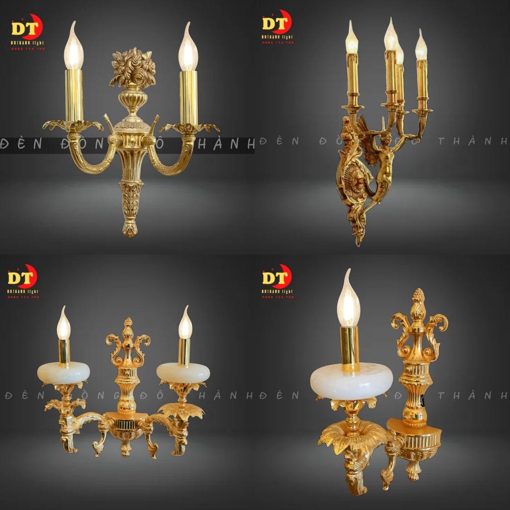 Đèn tường đồng phong cách bắc âu cổ điển HTLQ DTD