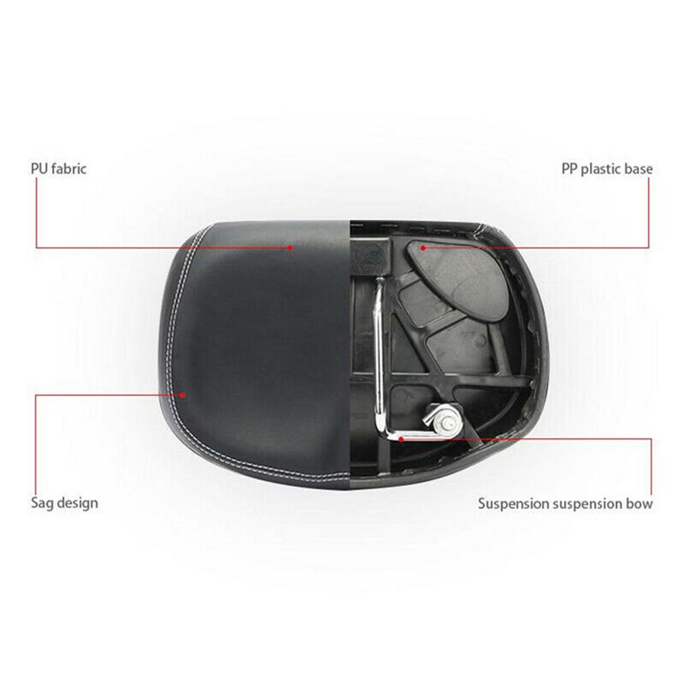 Yên xe đạp đệm PU mềm rộng