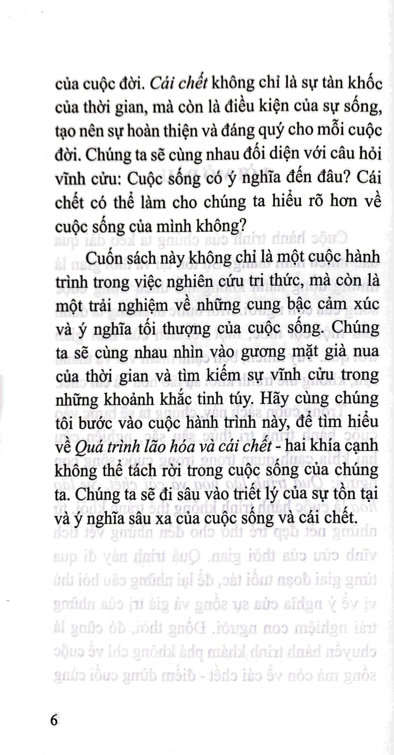 Quá Trình Lão Hóa Và Cái Chết (TP)