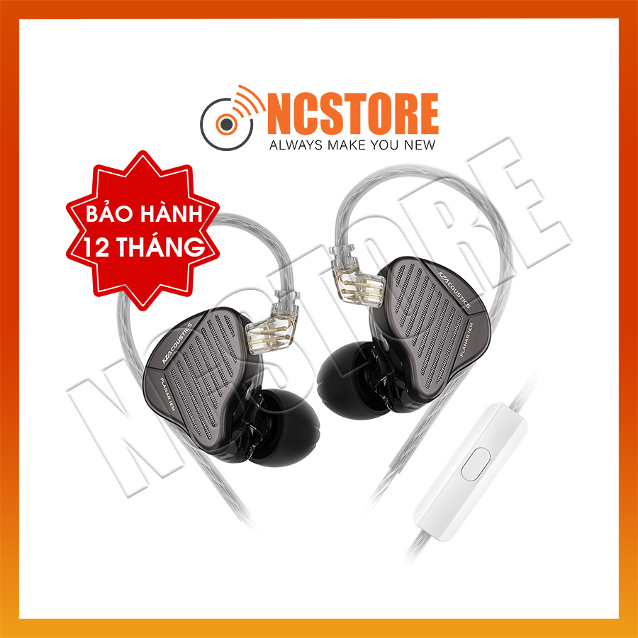 [NC] Tai Nghe KZ PR1 | Standard Ver | 13.2MM PLANAR Driver In Ear Hifi | NGHE TẠP | LossLess | Có Mic | Hàng Chính Hãng