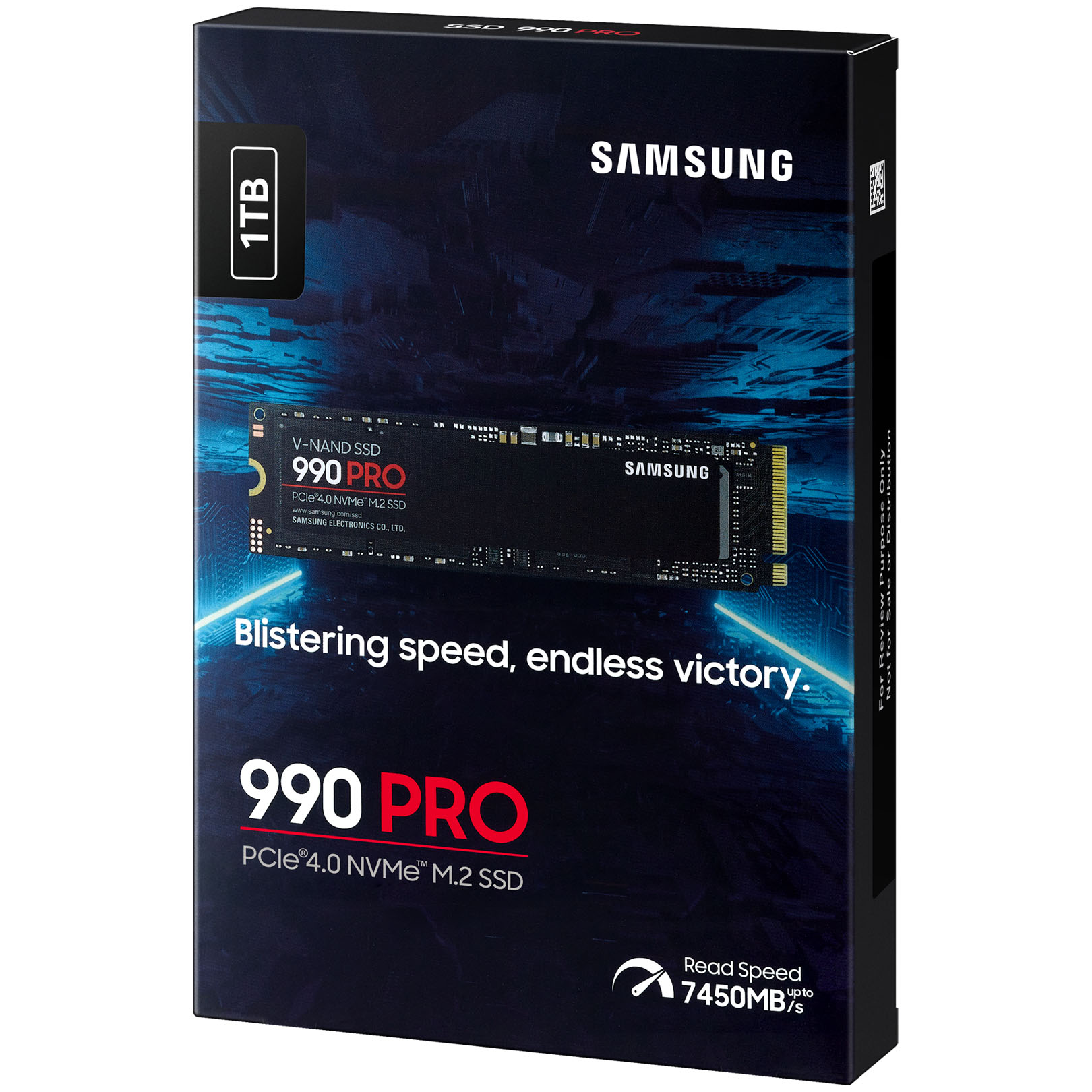 SSD Samsung 990 Pro PCIe Gen 4.0 x4 NVMe V-NAND M.2 2280 1TB - Hàng Nhập Khẩu
