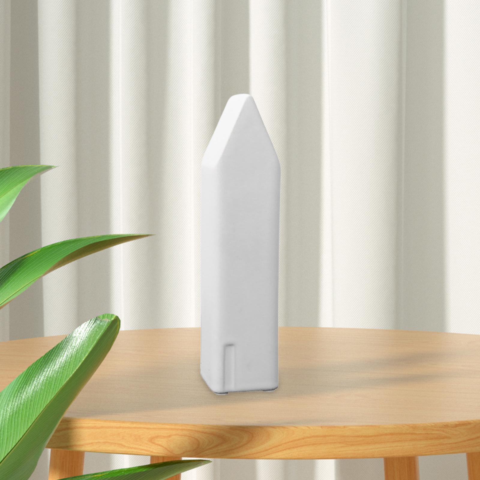 House Sculpture Home Decor Table Centerpiece Modern Simple Crafts Decorations Artwork Modern Architectural Statue for Cabinet Party Entrance