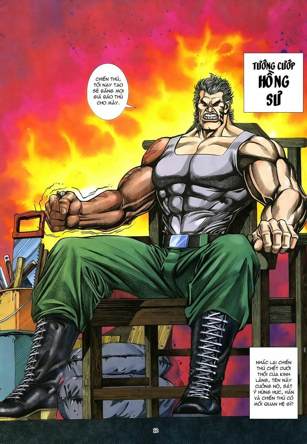 mạt nhật chiến lang chapter 35 12