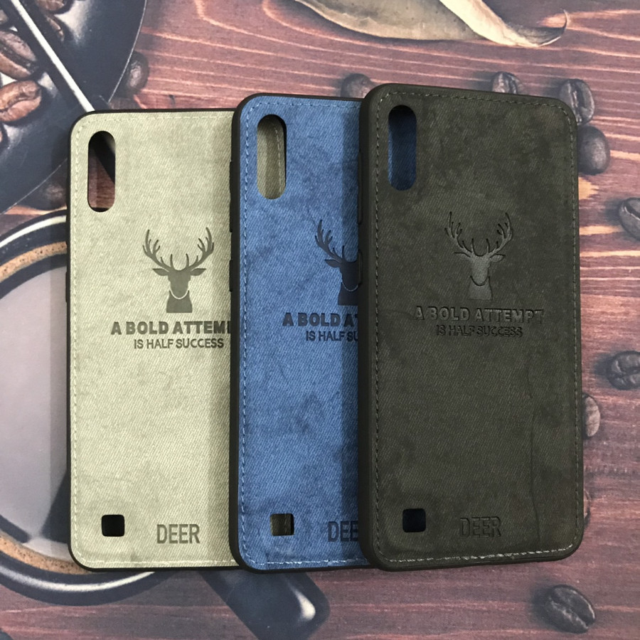 Ốp Lưng Vải Jeans Cho Samsung Galaxy M10