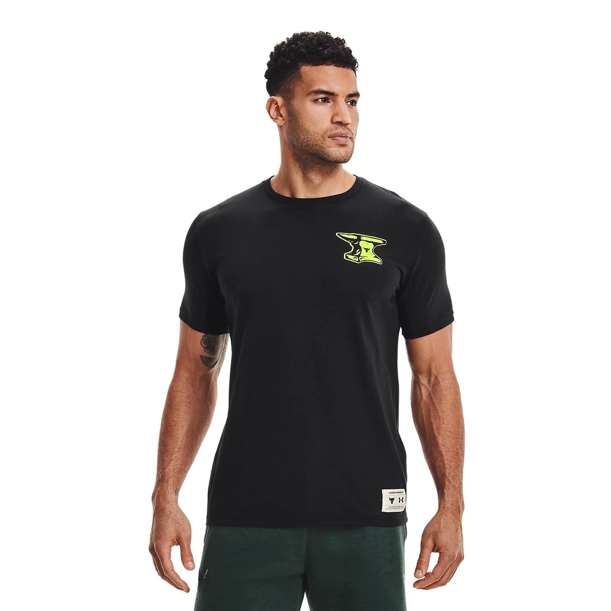 Áo thun tay ngắn thể thao nam Under Armour Pjt Rock Wrecking Crew Ss - 1361725-001