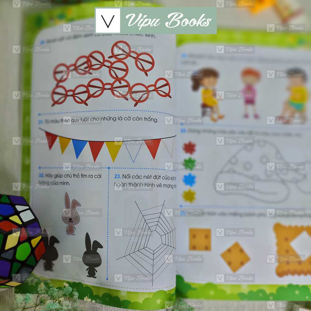 Sách - Rèn Luyện Não Trái, Não Phải - Sân Chơi Trí Tuệ Dành Cho Trẻ 4-5 Tuổi