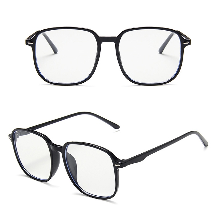 Kính giả cận thời trang mắt to tròn bảo vệ mắt chống tia UV, kính mát Unisex - ms62