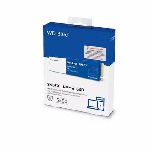 Ổ cứng SSD WD Blue SN570 M2 2280 PCIe NVMe Gen3x4 - Hàng Chính Hãng