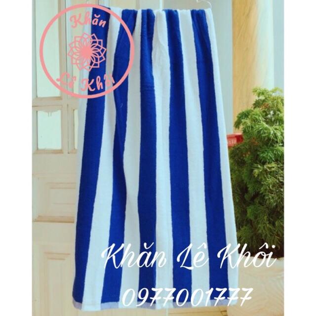 Khăn tắm vừa 50x100cm Kẻ sọc 100% cotton siêu đẹp - KMH