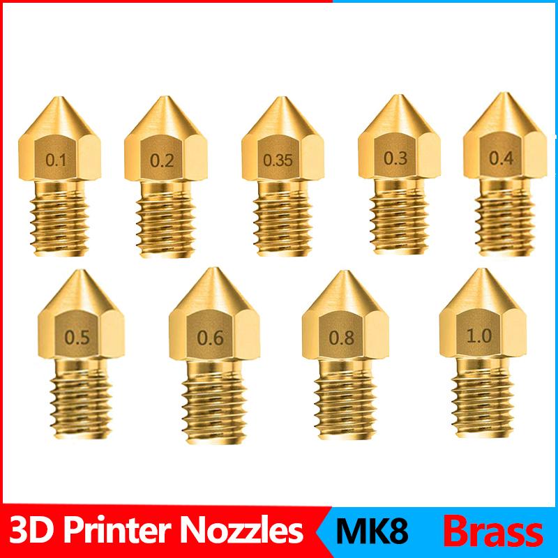 Máy in 3D Shoomo 3D Vòi phun đầu in cho Anet A8 Makerbot MK8 CREALITY CR-10 S4 S5 Ender 3