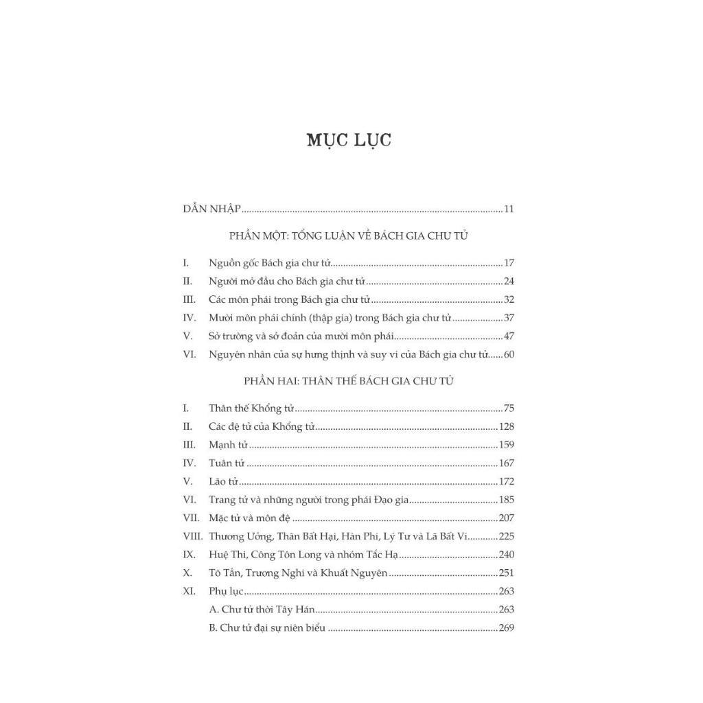 Bách gia chư tử: Các môn phái triết học dưới thời Xuân Thu Chiến Quốc (Trần Văn Hải Minh)  - Bản Quyền