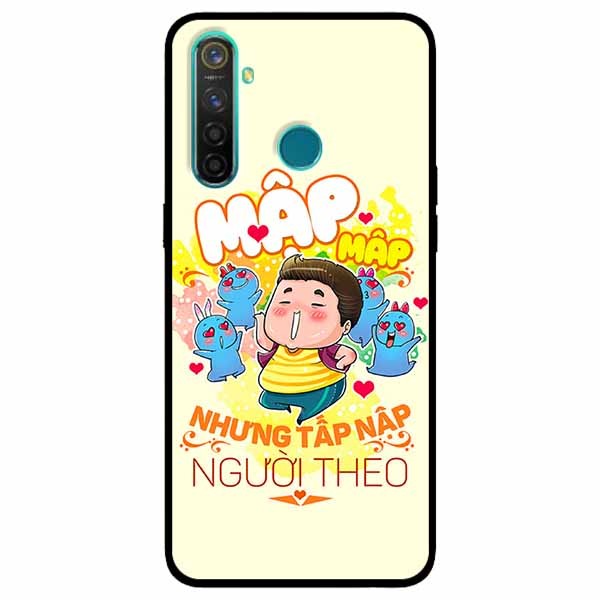 Ốp lưng in cho Realme 5, Realme 5s, Realme 5i Mẫu Mập Tấp Người Theo Nam