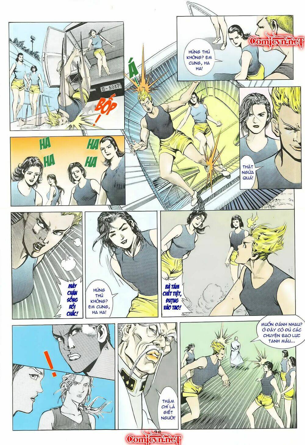 mỹ nữ đặc công 001 chapter 1 35