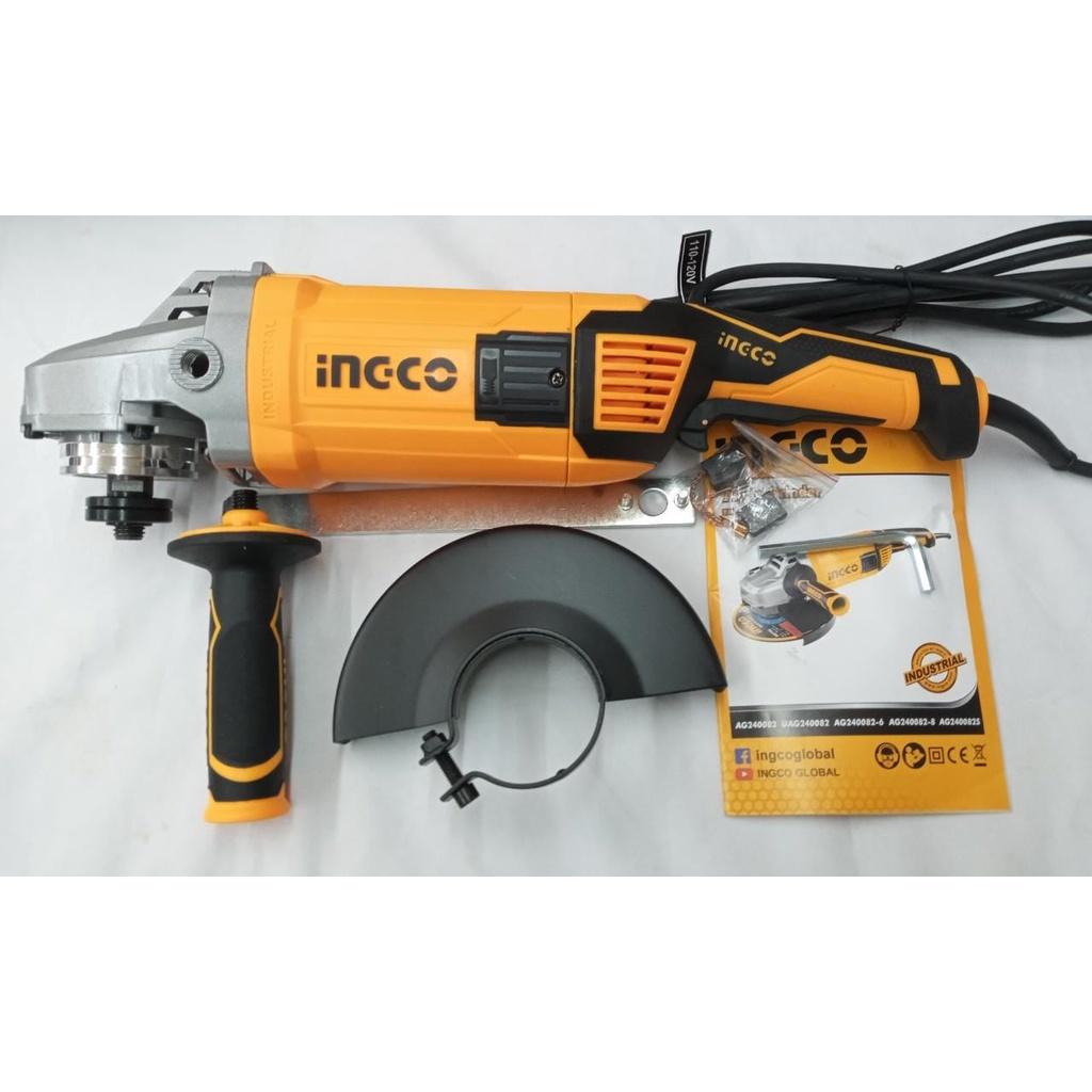 MÁY MÀI GÓC 2400W 180MM (7&quot;) INGCO AG24008 - HÀNG CHÍNH HÃNG