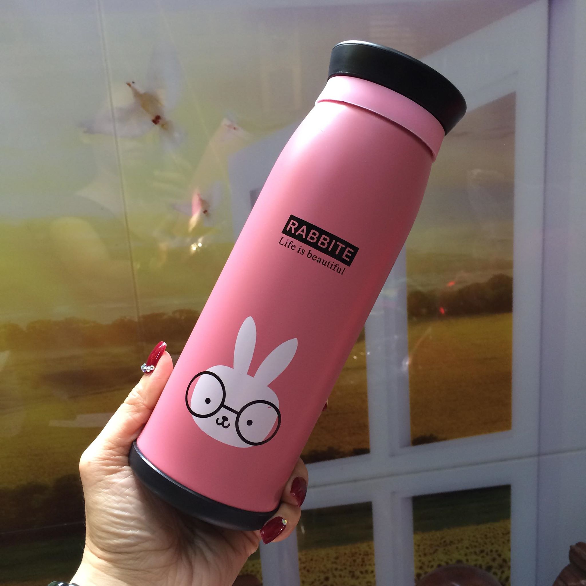 Bình giữ nhiệt hình thú cutee 500ml