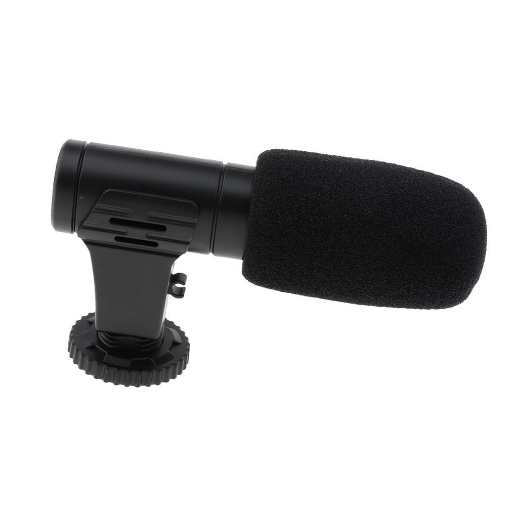 3.5mm Digital Video Recording Microphone External Stereo Mic for DSLR Camera