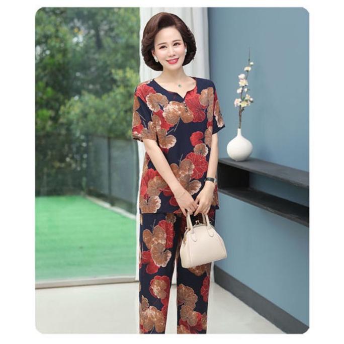 Bộ đồ trung niên nư_bộ mặc nhà trung niên cho bà cho mẹ