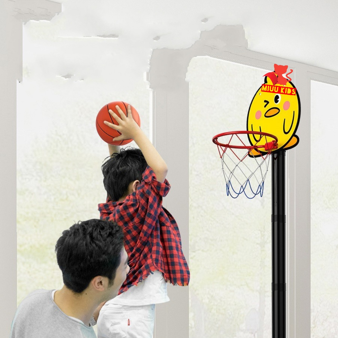 Đồ Chơi Vận Động Doli Store-Bộ đồ chơi bóng rổ treo tườngcho bé hỗ trợ phát triển chiều cao