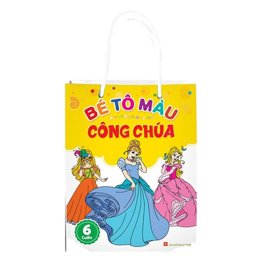 Bé Tô Màu Công Chúa (Túi 6 Cuốn)