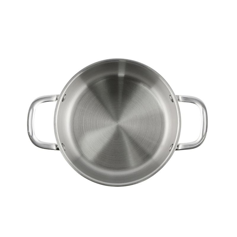 Nồi inox cao cấp 3 lớp đáy liền Trimax EL-3733 size 20cm