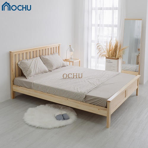 Giường Ngủ Gỗ Thông OCHU - Bernie Bed  - Natural