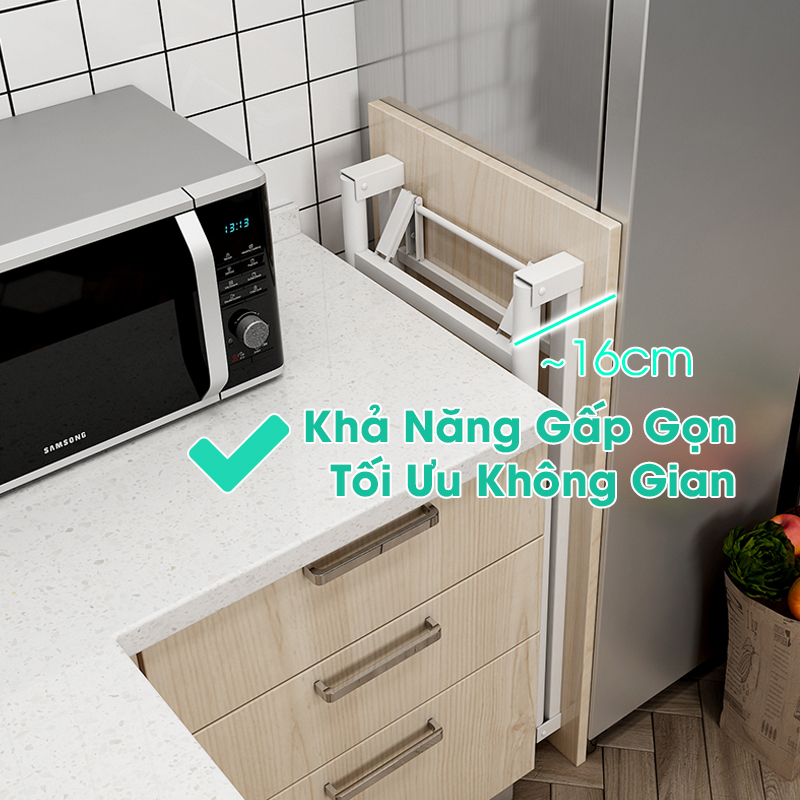 Bàn làm việc gấp gọn tiện dụng - Hàng chính hãng