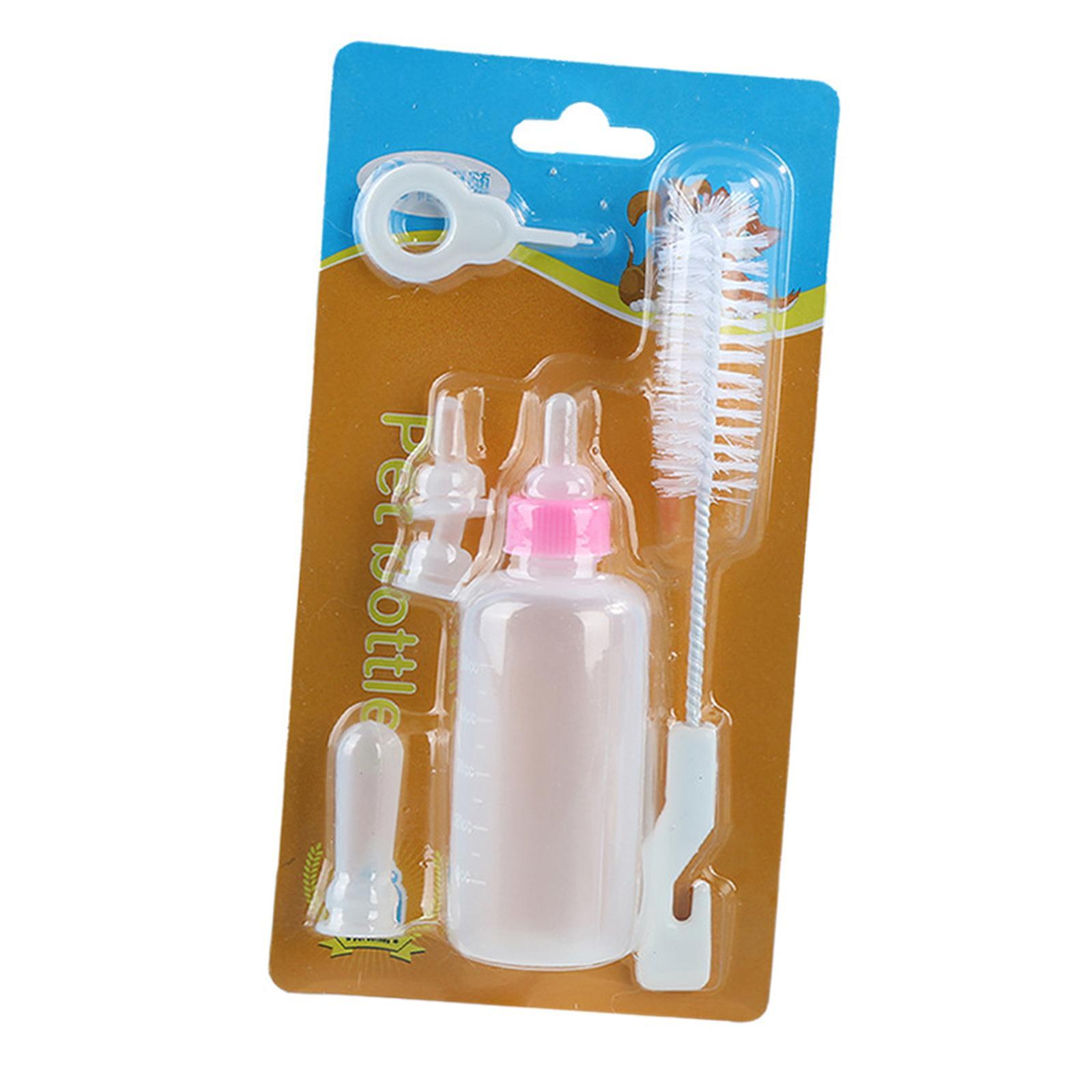 Pet Feeder Bottle Kit Nursing Milk Bottle Professional Feeder Bottle for Drinking