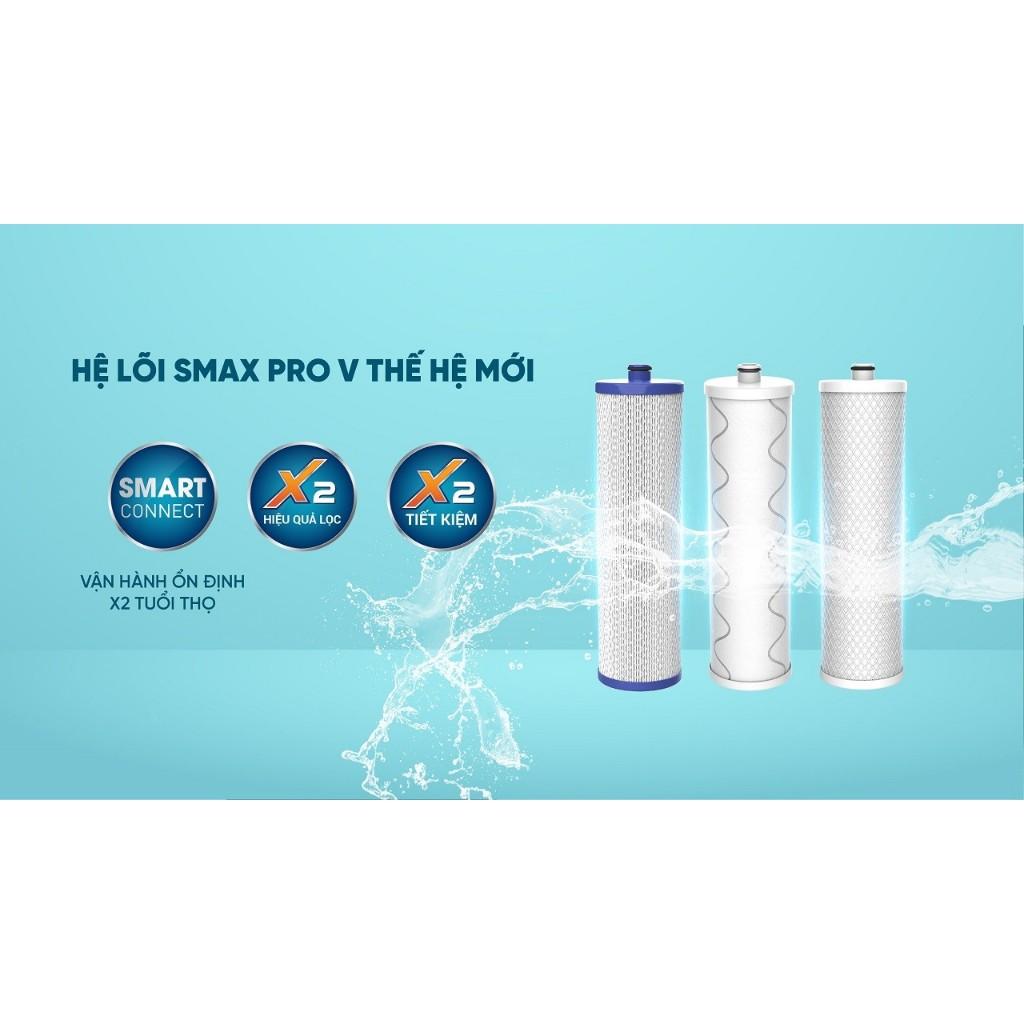 [TẶNG BỘ LÕI] Máy lọc nước RO Mỹ 11 lõi Karofi KAQ-D36S - Màng RO Mỹ 50GPD, Cụm lõi Smax hiệu suất cao 6.0 - Hàng Chính Hãng