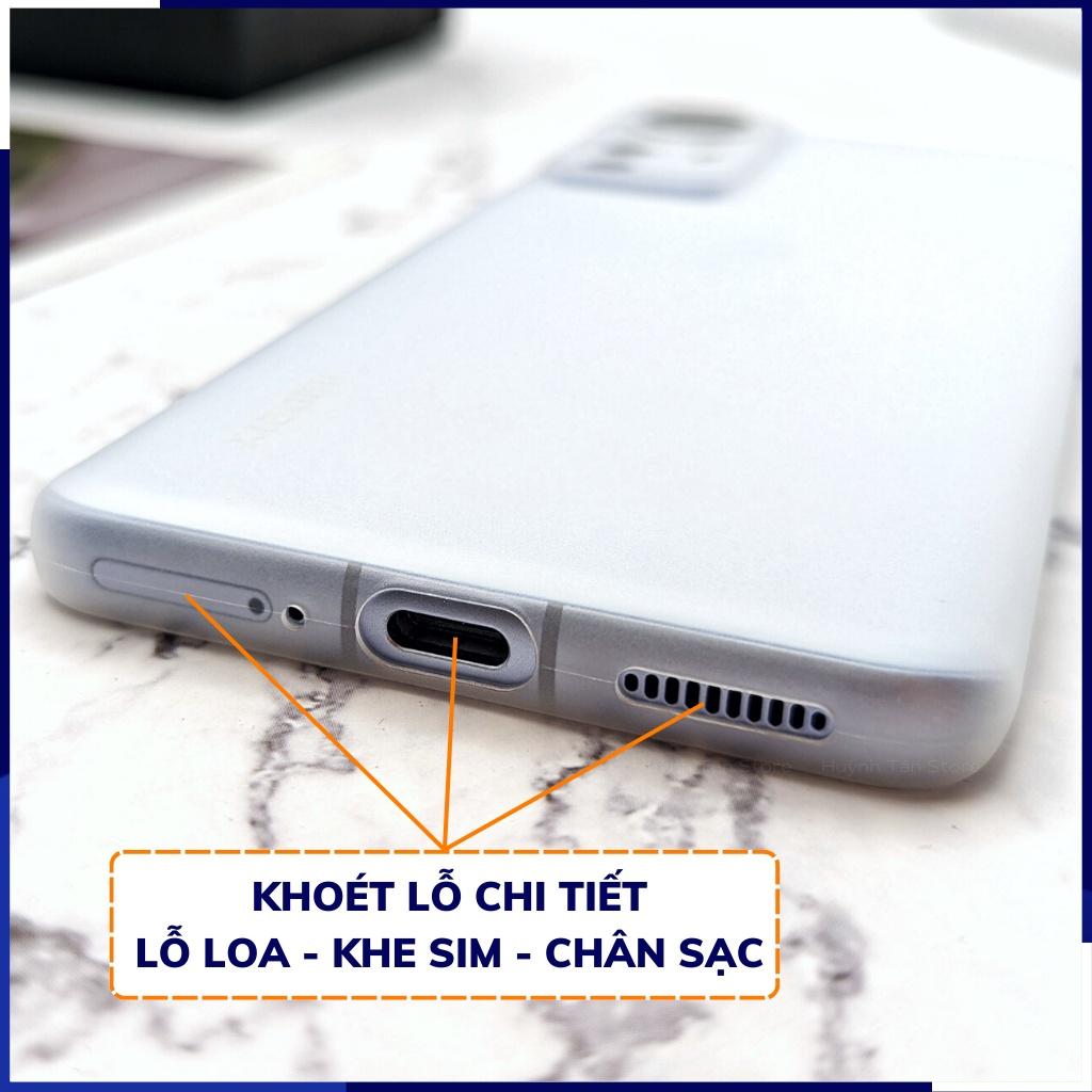 Ốp lưng mi 12 mi 12x 12s dẻo nhựa siêu mỏng giấy chống bám vân tay bảo vệ camera phụ kiện điện thoại huỳnh tân store