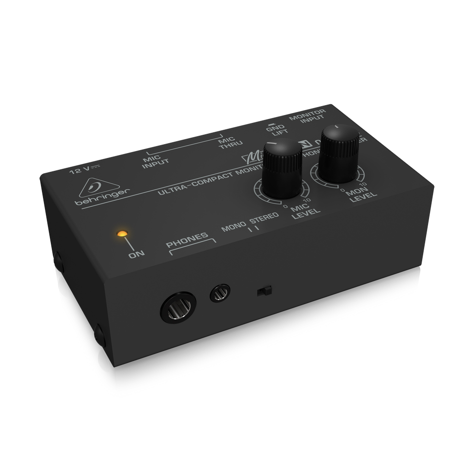 Behringer Micromon MA400 - Bộ Khuếch Đại Tai Nghe Kiểm Âm Nhỏ Gọn Cho Studio - Hàng chính hãng