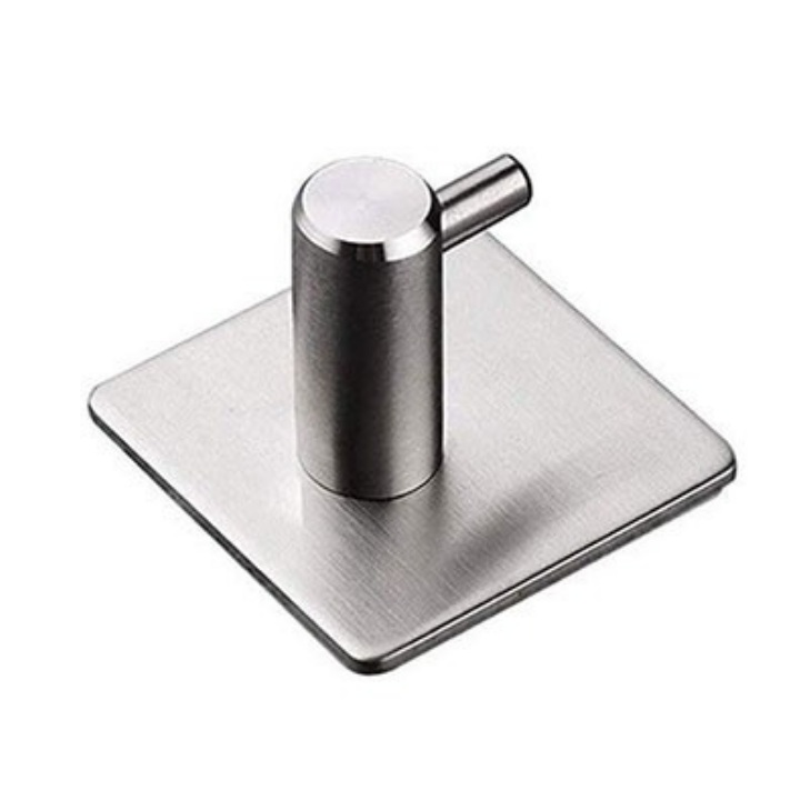 Móc treo đồ inox dính tường sử dụng keo 3M siêu dính