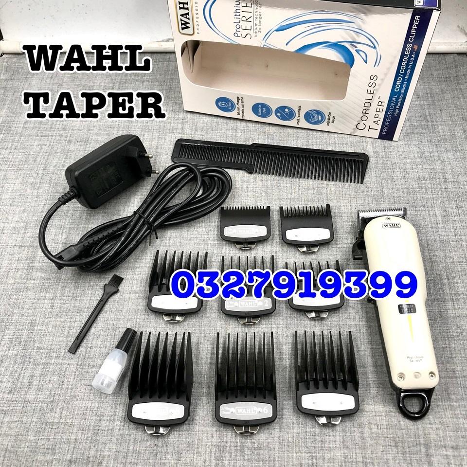 Tông đơ cắt tóc cao cấp WAHL Super Taper lưỡi kép - 8 cữ