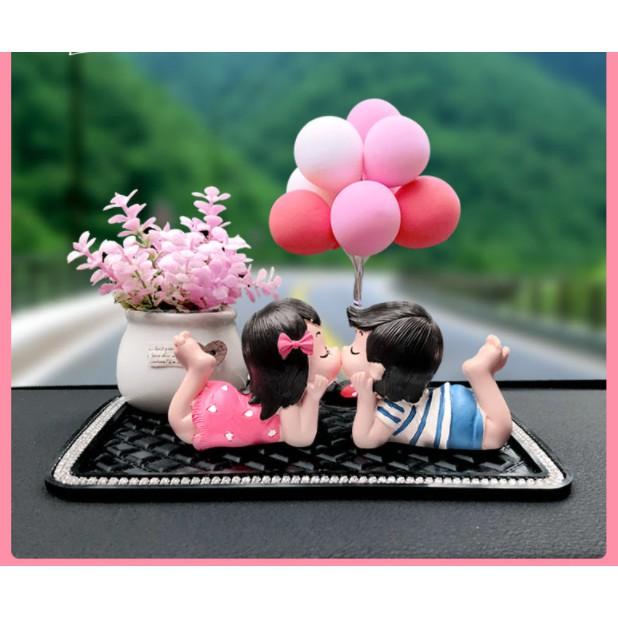 Set decor trang trí taplo ô tô, táp lô xe hơi - Hoàng Đông Shop