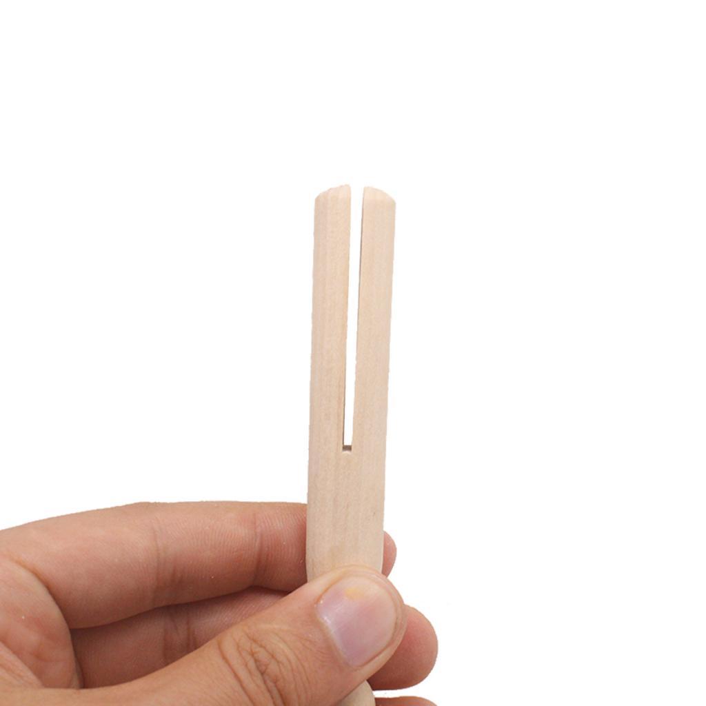 10pcs Food Snack Storage Sealing Bag Clips Sealer Clamp Solid Wood