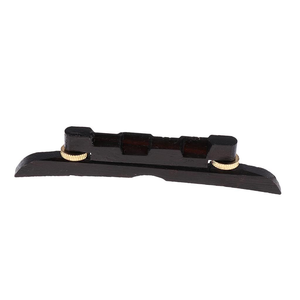 Ebony Mandolin Bridge for Mandolin Replacement Accessory