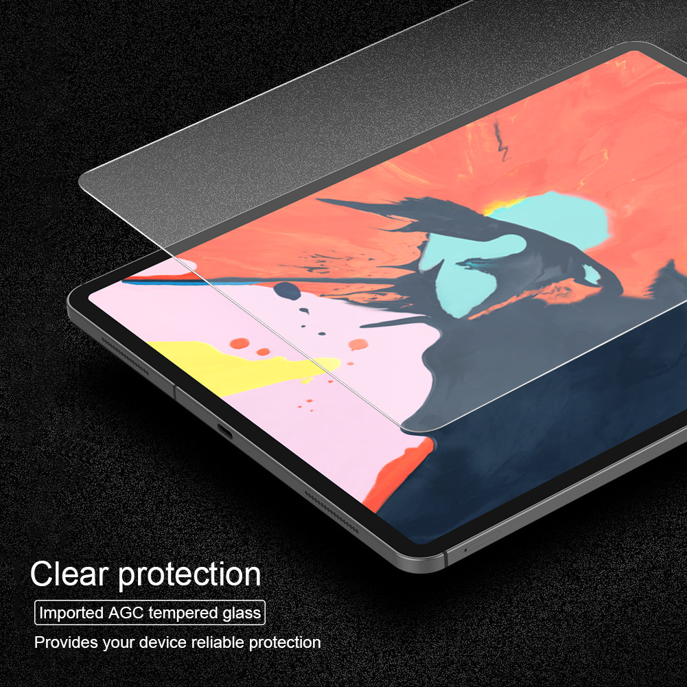 Miếng dán màn hình kính cường lực cho iPad Pro 12.9 2020 / iPad Pro 12.9 2018 hiệu Mercury H+ Pro - Hàng nhập khẩu