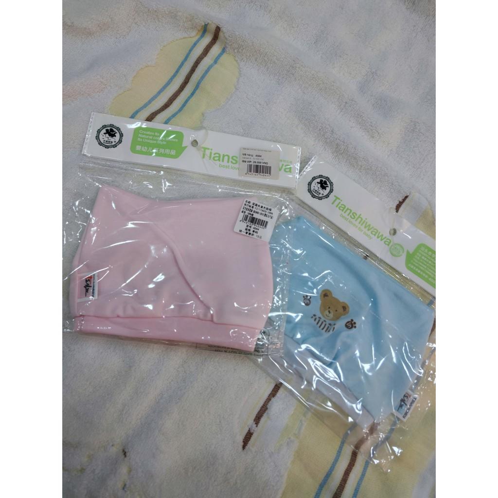 nón sơ sinh 4044 chât liệu cotton 100